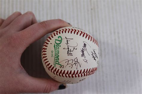 Official League Signed Baseball - Bodnarus Auctioneering