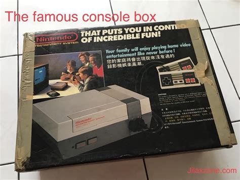 Nintendo NES Console Box (empty Box) Faithful Reproduction ...