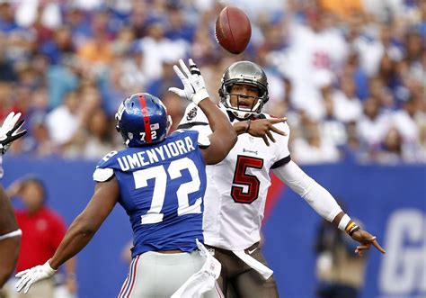 Osi Umenyiora says there's no counter to what offenses are doing to neutralize Giants' pass rush ...