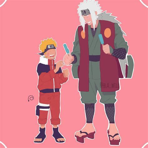 Naruto e Jiraiya - FanArt by BlaWill on DeviantArt