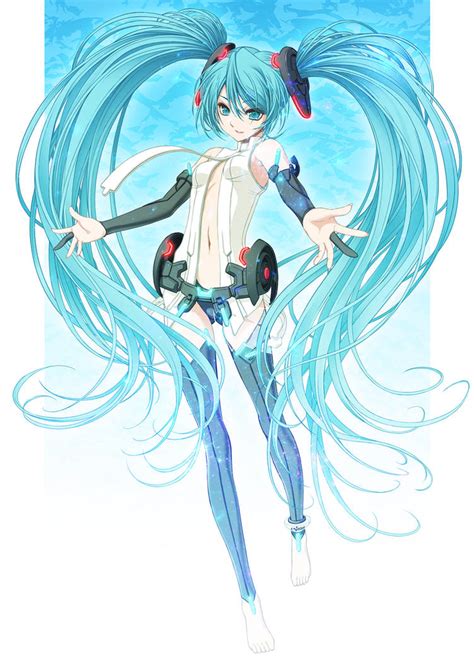 Hatsune Miku Append by fugetac on DeviantArt