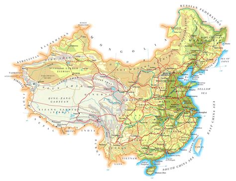 China Maps | Printable Maps of China for Download