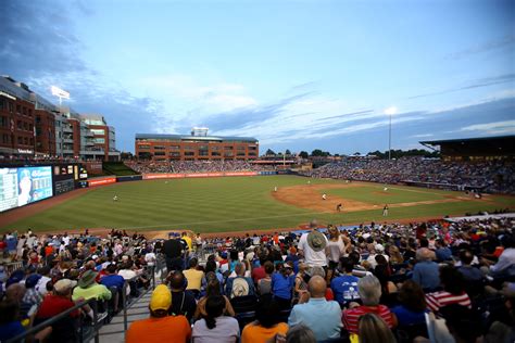 Durham Bulls Baseball Durham Bulls Athletic Park August 6 - BaseBall Wall