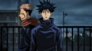 Jujutsu Kaisen Yuji Itadori Pink Hair Undercut Hairstyle Anime Anime Screenshot Anime Boys Sky ...