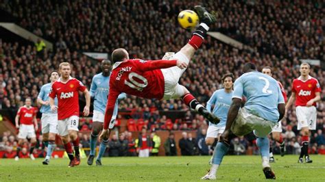 [Watch] The Famous Wayne Rooney Bicycle Kick Against Manchester City 2024