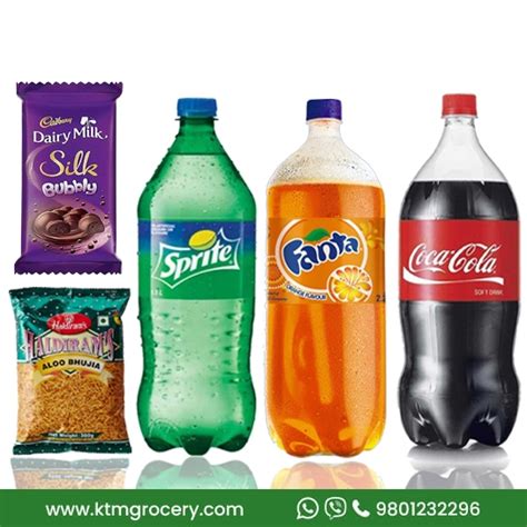 Buy Coke, Fanta, Sprite with Aloo Bhujia and Dairy Milk Silk Bubbly in ...