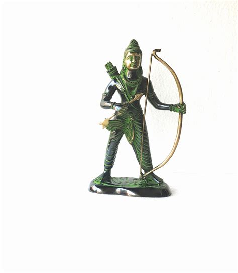 Brass Lord Rama Idol Ram Statue Murti - Etsy