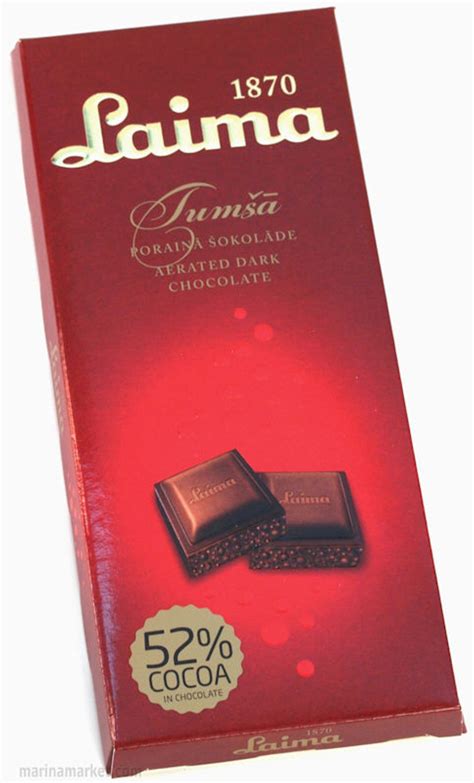 LAIMA 52% AERATED CHOCOLATE 100g - Marina Market