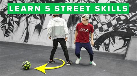 TOP 5 EASY STREET SOCCER SKILLS - Learn them today! - YouTube