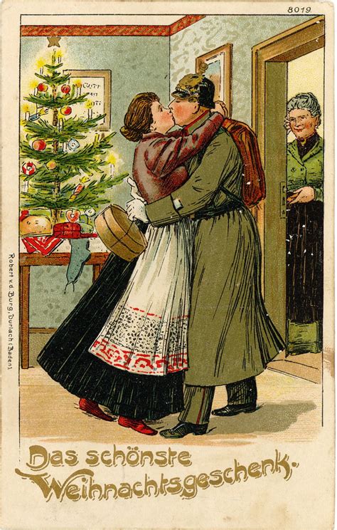 WWI German Christmas Postcard - "Das schönste Weihnachtsge… | Flickr