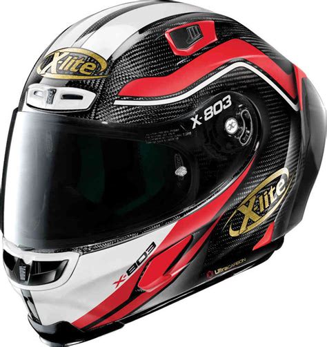 X-Lite X-803 RS Ultra Carbon 50th Anniversary Helmet - buy cheap FC-Moto