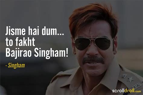 15 Fiery And Power Packed Dialogues From Singham