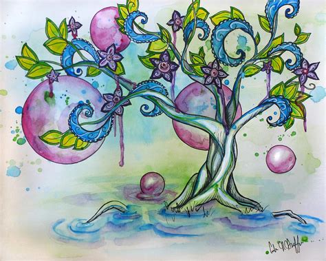 Dream Tree Painting by Amber Hoeffer - Fine Art America