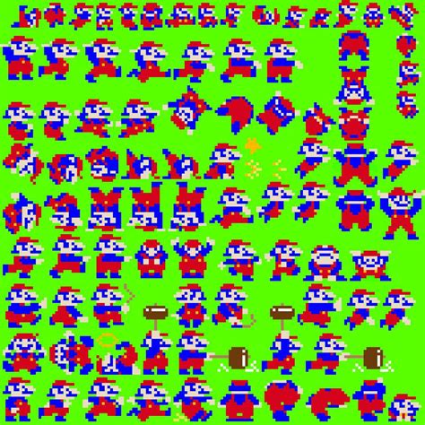 Arcade Mario sprites EXTENDED by Animdude6-Fowa on DeviantArt