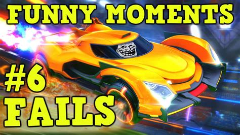 ROCKET LEAGUE FAILS & Funny Moments #6! (Funny Gameplay Compilation) - YouTube