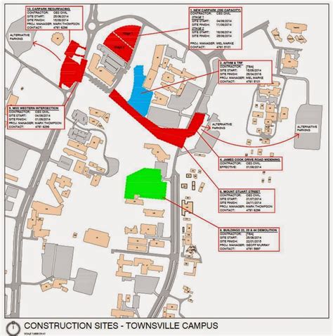 JCU Nursing, Midwifery & Nutrition Blog: JCU Townsville Campus Construction