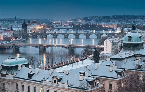 Winter Prague Wallpapers - Wallpaper Cave