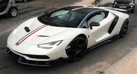 Matte White Lamborghini Centenario Shows Up In Paris [w/Video] | Carscoops