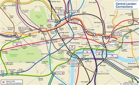 London Underground: Geographically Accurate Map Obtained By Freedom Of ...