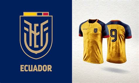 Nuevo logo de la FEF y posibles camisetas de Ecuador para las ...