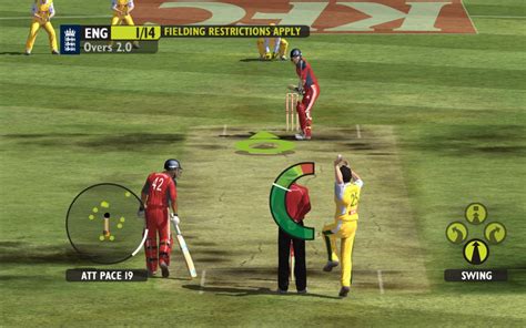 Spices Girls Pictures: Ashes Cricket 2009 Video Game Screenshot