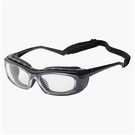 Safety prescription glasses that meet ANSI Z87.1 safety standards. Non conductive frame with ...