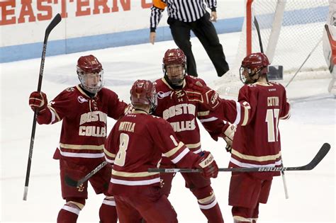 Boston College Men’s Hockey Defeats Boston University 4-3 - BC Interruption