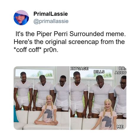 Piper Perri Surrounded Meme Template