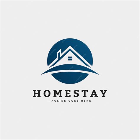 Icon house hotel o homestay company logo vector inspiración | Vector Premium