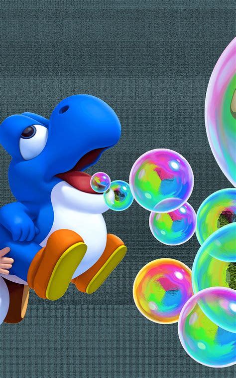 1290x2796px, 2K Free download | Mario Toad and Blue Baby Yoshi and background [] for your ...