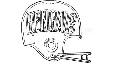 11 Free Cincinnati Bengals Coloring Pages Printable