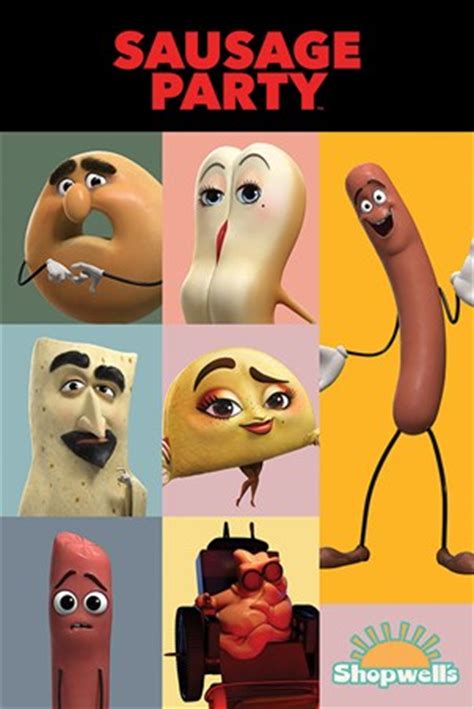 Get Your Fill, Sausage Party Characters Poster - Buy Online