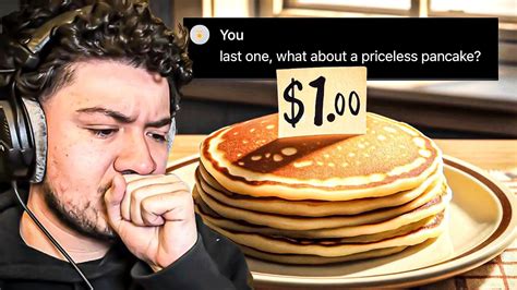 $1 Pancake vs Priceless Pancake... - YouTube