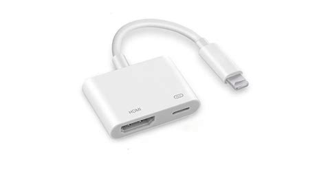 iPad to HDMI Adapter to Digital AV HDMI 4K USB Cables Connector Up To 1080P HD | Groupon