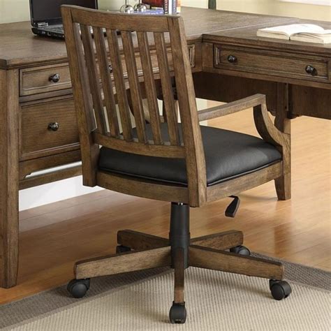 Wooden Desk Chairs - Selecting the most functional home furniture can be decided by evaluating ...