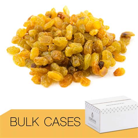 Golden Raisins - Bulk - LorentaNuts.com