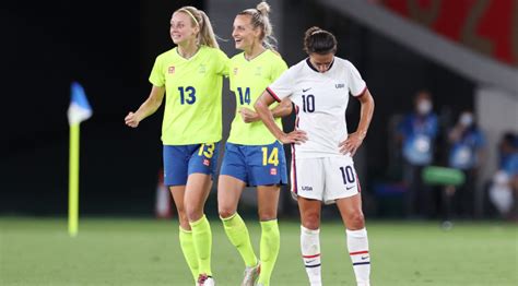 USWNT Lost 3-0 To Sweden In Olympic Opener, First Loss In 44 Matches