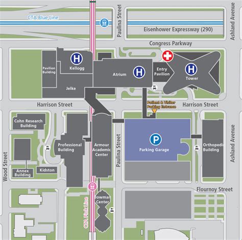 Eisenhower Medical Center Campus Map