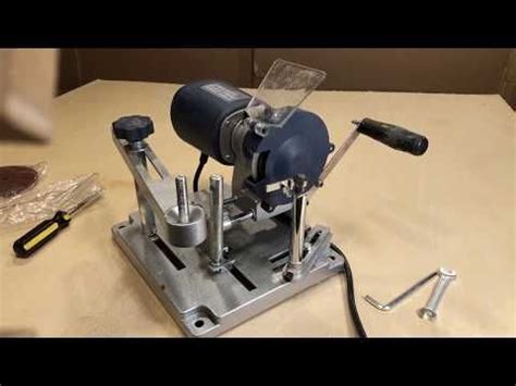 Harbor Freight Circular Saw Blade Sharpener Review and Modifications. Item 96687 - YouTube ...