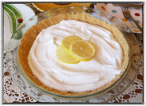 Tangy Lemon Pie with Lemony Crust | What's 4 Dinner Solutions