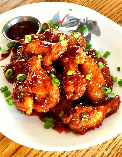 Air-Fried Korean Chicken Wings | Recipe | Wing recipes, Korean chicken ...