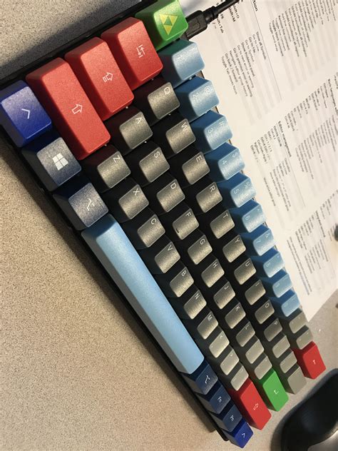 My first custom colors and wasd keyboard : r/MechanicalKeyboards