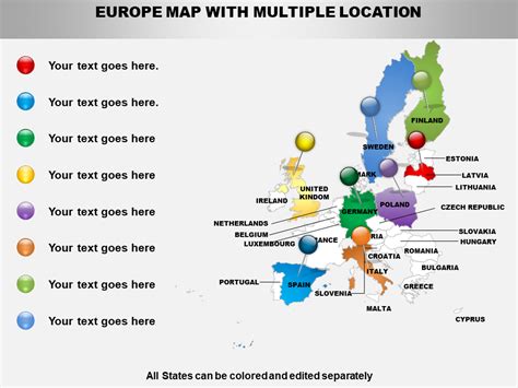 Europe Map PowerPoint Templates Used By Business Professionals! - The ...