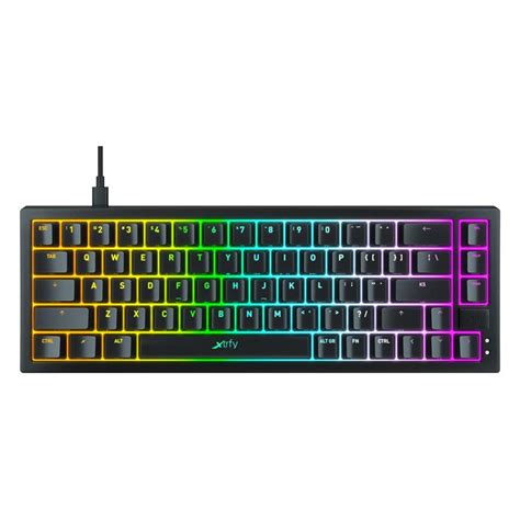 Game One - Xtrfy K5 Compact RGB 65% Hot-Swappable Mechanical Gaming Keyboard - Black - Game One PH