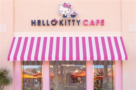 Experience Adorably Cute Afternoon Tea & Cocktails At Hello Kitty Cafe In Irvine