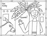 Palm Sunday Art For bulletins And coloring – Stushie sketch template