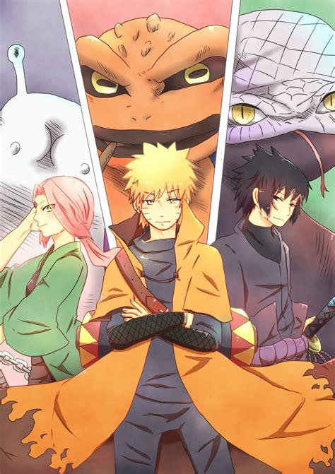 Team 7 - NARUTO - Mobile Wallpaper #1633569 - Zerochan Anime Image Board