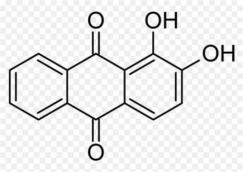 Alizarin Chemical Structure, HD Png Download - vhv