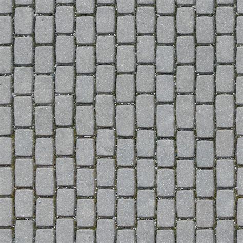 Rectangular concrete brick pavement with grass – Free Seamless Textures - All rights reseved