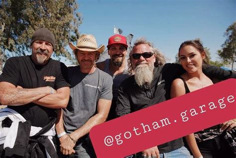 Mark Towle, owner of Gotham Garage. Shawn Pilot, Michael "Caveman" Pyle ...